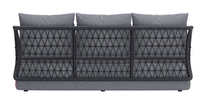 Zuo Modern Mekan Outdoor Sofa - Gray