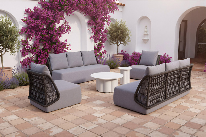 Zuo Modern Mekan Sofa Gray