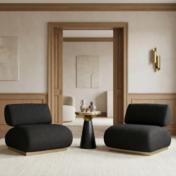 Zuo Modern Barsa Accent Chair Black