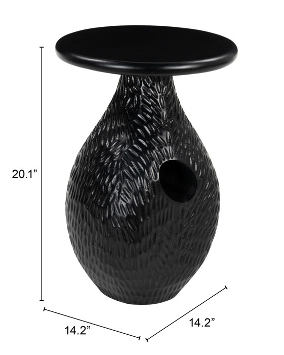 Zuo Modern Piho Side Table - Black