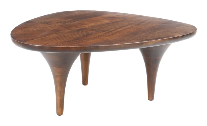 Zuo Modern Spiker Coffee Table Walnut
