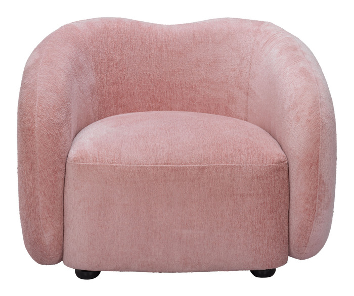 Zuo Modern Tallin Accent Chair Mauve Pink