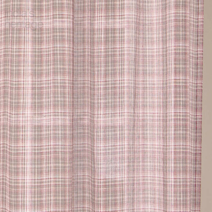 Annette Linen Sheer Curtain, Multi
