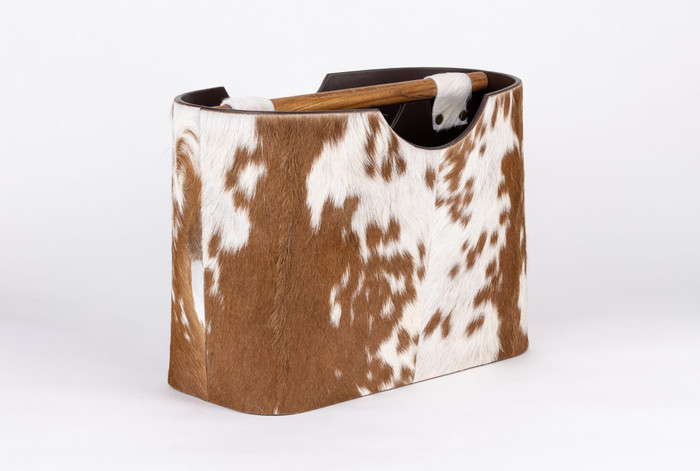 Go Home Ltd - Pecos Hide Magazine Rack