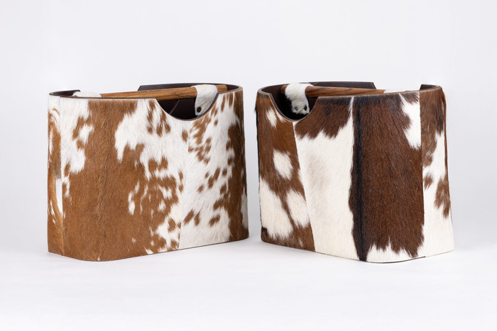 Go Home Ltd - Pecos Hide Magazine Rack