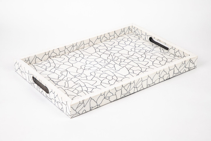 Go Home Ltd - Pearl Trays Set of 2 