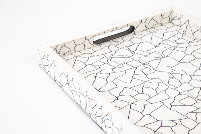 Go Home Ltd - Pearl Trays Set of 2 