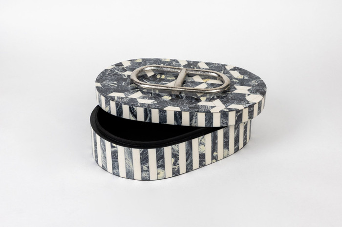 Go Home Ltd - Arc Bone Boxes Set of 2