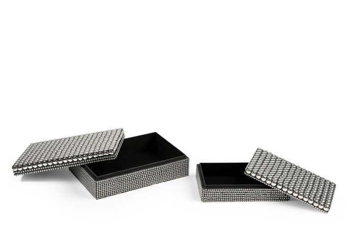 Go Home Ltd - Chevron Boxes Set of 2