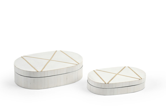 Go Home Ltd - Pearl Boxes Set of 2