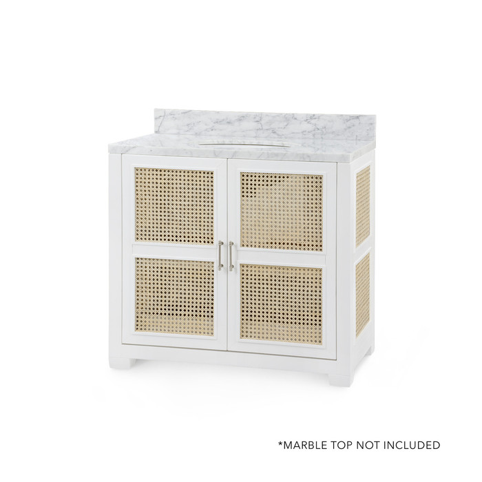 Villa & House - Ariel 2-Door Cabinet - Base Only, Vanilla