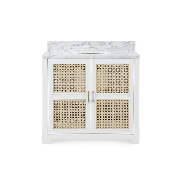 Villa & House - Ariel 2-Door Cabinet - Base Only, Vanilla