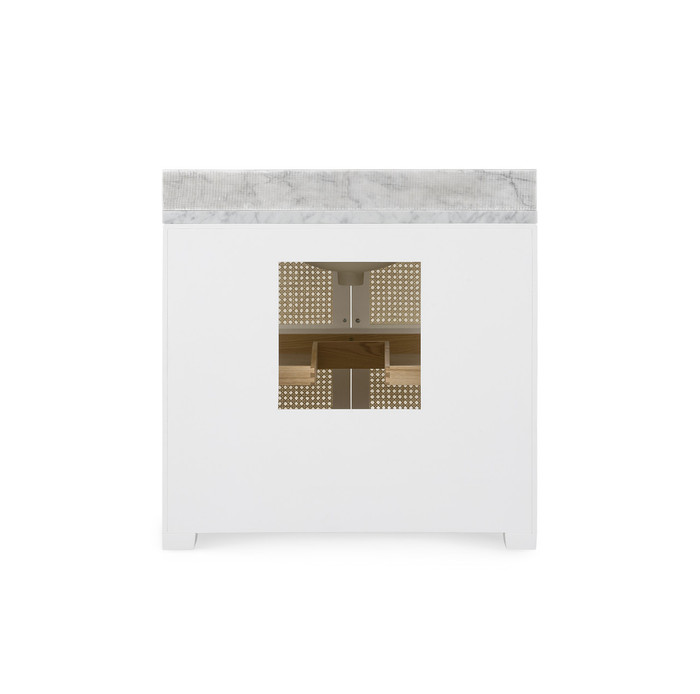 Villa & House - Ariel 2-Door Cabinet with 36" Marble Vanity Top