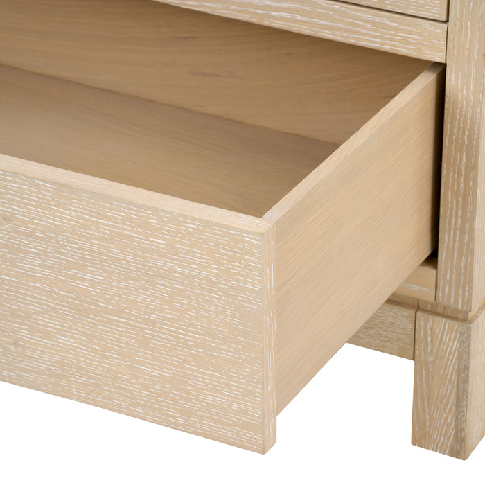 Villa & House - Caspian 2-Drawer Cabinet with 30" Marble Vanity Top, Sand 