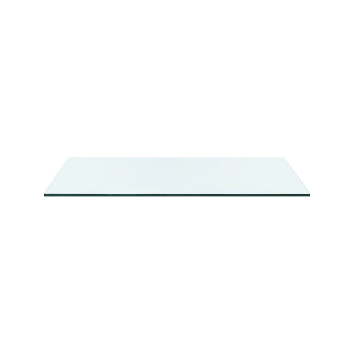 Villa & House - Morris Desk Glass Top, Clear