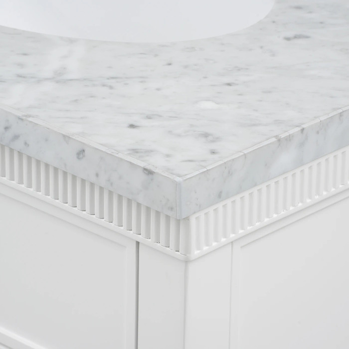 Villa & House - Sienna 2-Drawer Table - Base Only, Vanilla