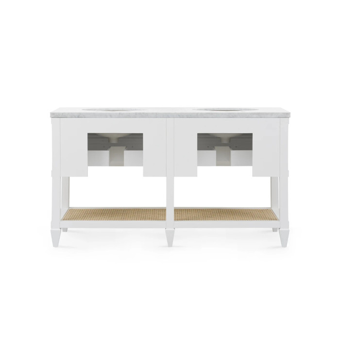 Villa & House - Sienna 2-Drawer Table - Base Only, Vanilla