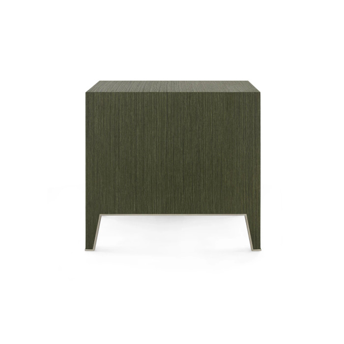 Villa & House - Madeline 3-Drawer Side Table, Deep Olive