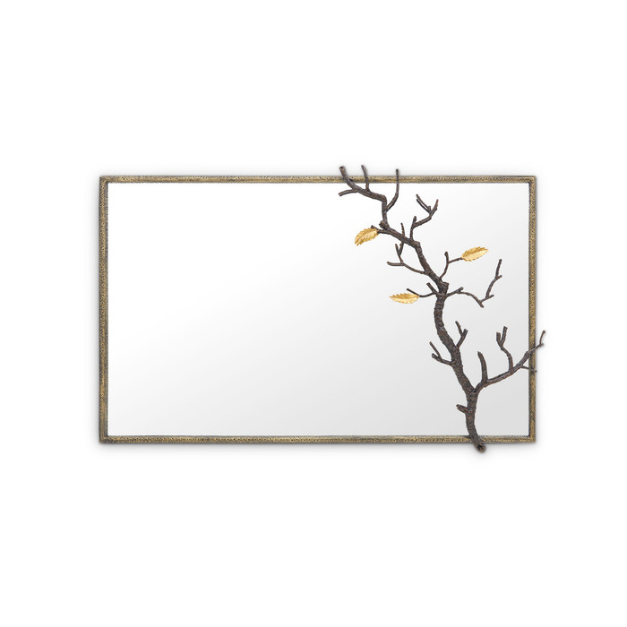 Villa & House - Rowan Large Mirror, Antique Brass