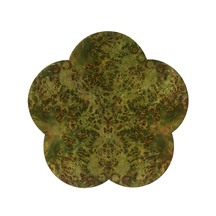 Villa & House - Callie Accent Table, Tuscan Olive Burl