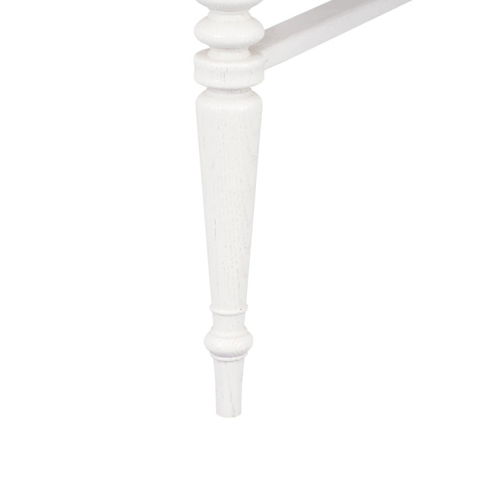 Villa & House - Lawrence Bench, Glazed Whisper White
