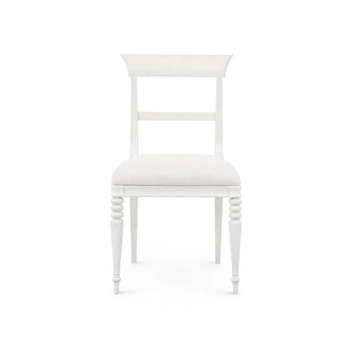Villa & House - Lawrence Side Chair, Glazed Whisper White