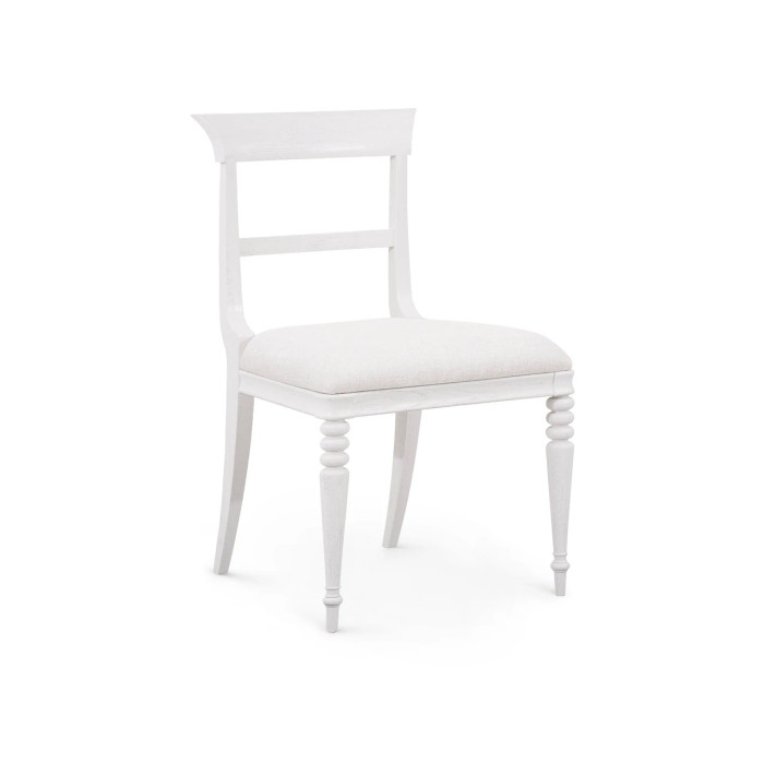 Villa & House - Lawrence Side Chair, Glazed Whisper White