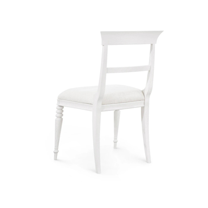Villa & House - Lawrence Side Chair, Glazed Whisper White