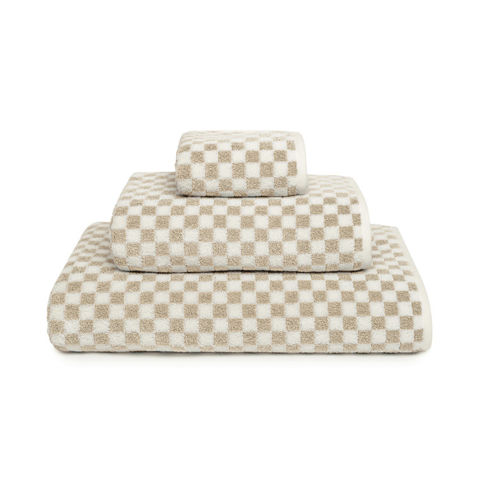Estoril Towels FOG/SNOW 10001 by Graccioza 