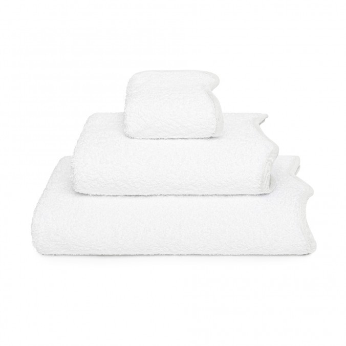 Portobello Scalloped Towel WHITE 15001 by Graccioza