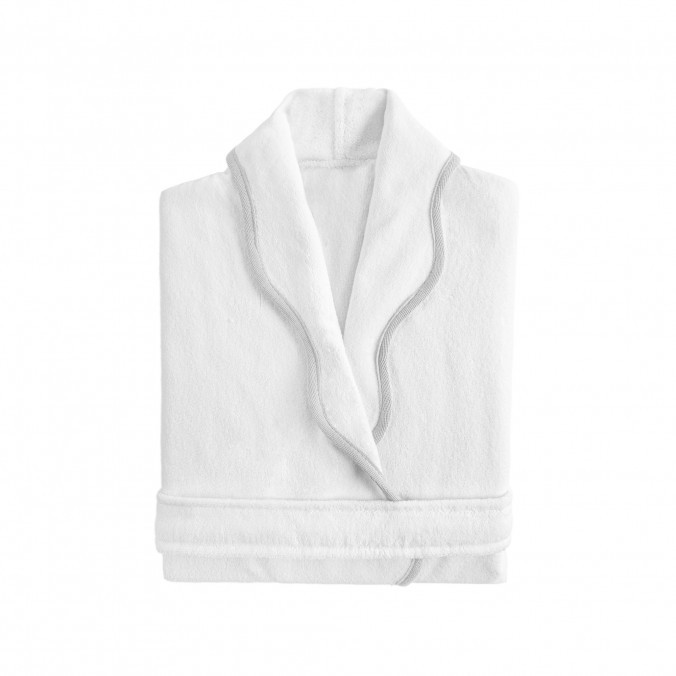 Portobello Scalloped Bath Robe CLOUD 15006 by Graccioza