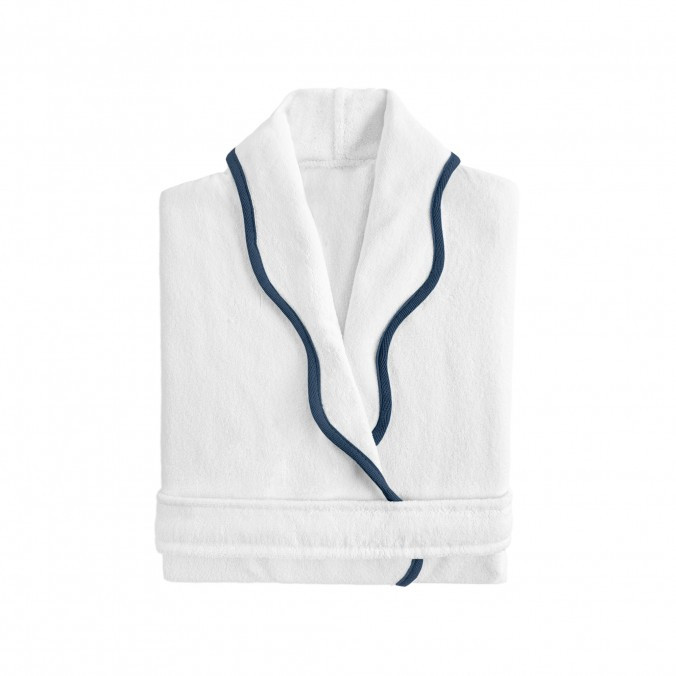 Portobello Scalloped Bath Robe OXFORD 15029 by Graccioza