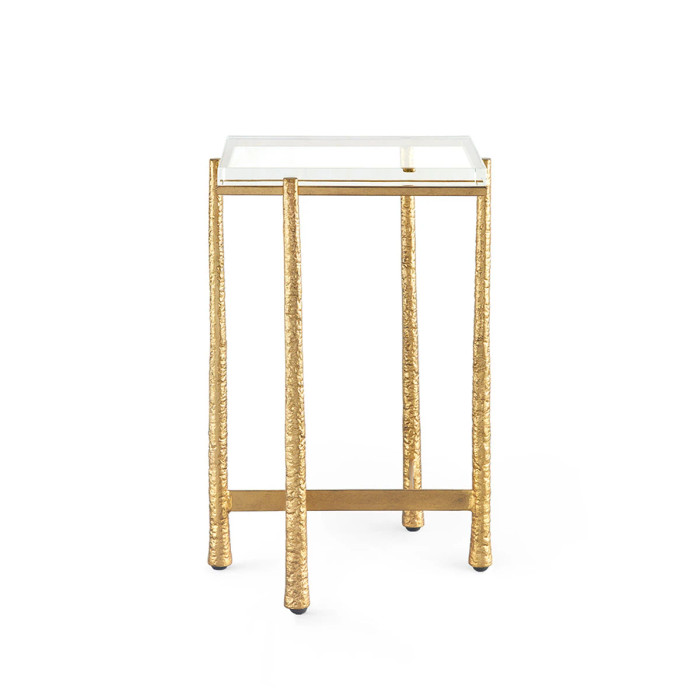 Villa & House - Genesis Accent Table, Gold Leaf