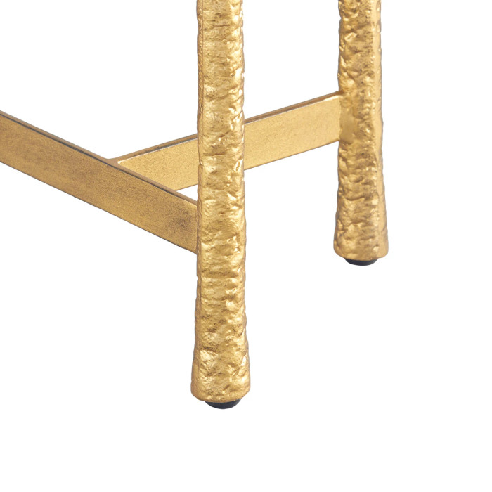 Villa & House - Genesis Accent Table, Gold Leaf