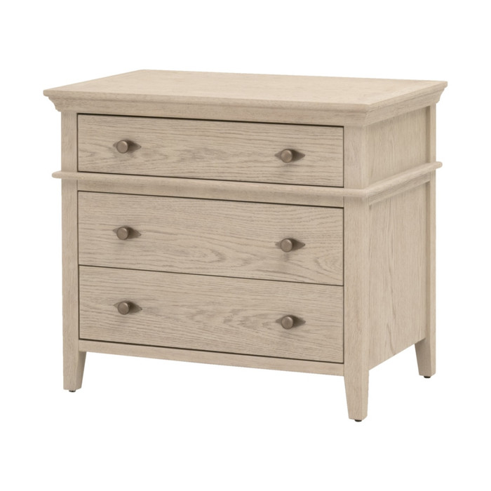 Essentials For Living - Oxford 3-Drawer Nightstand