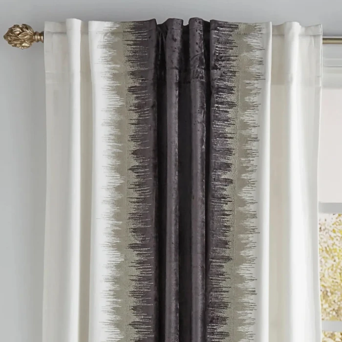 Cloud9 Design Kenzo Ivory And Charcoal Panel