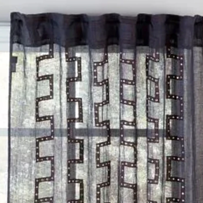 Cloud9 Design Lilly Charcoal Linen Panel