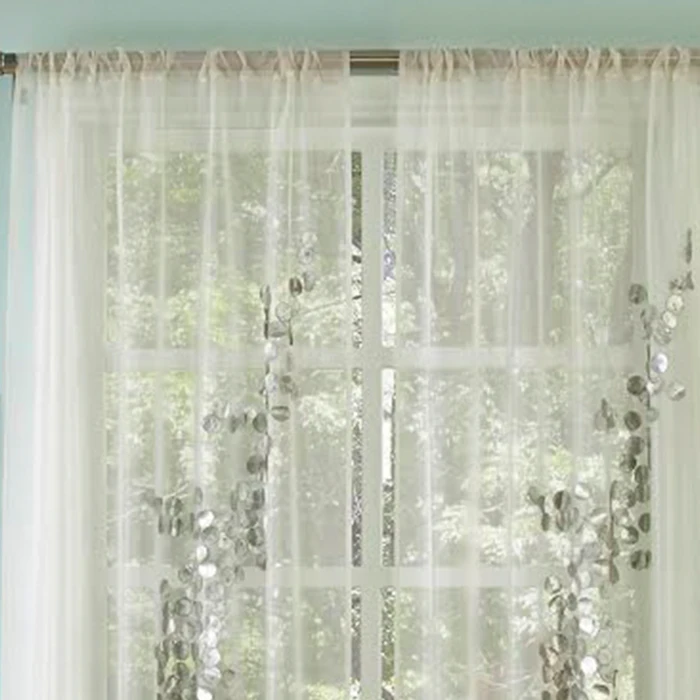Cloud9 Design Aura White Sheer Panel