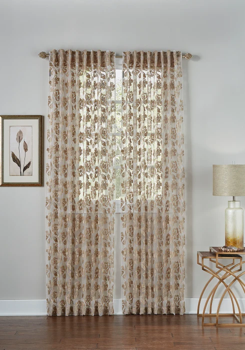 Cloud9 Design Bella White Sheer Panel