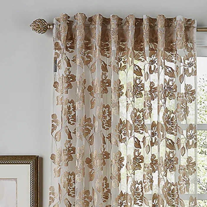 Cloud9 Design Bella White Sheer Panel