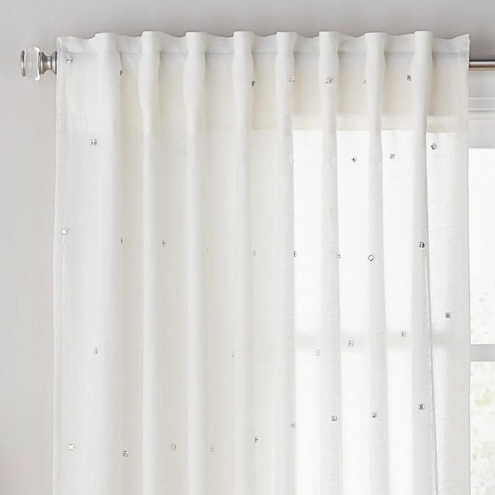 Cloud9 Design Jewel Ivory Linen Panel
