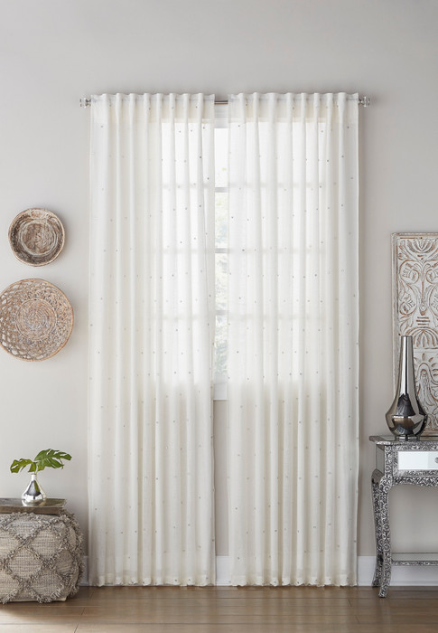 Cloud9 Design Jewel Ivory Linen Panel