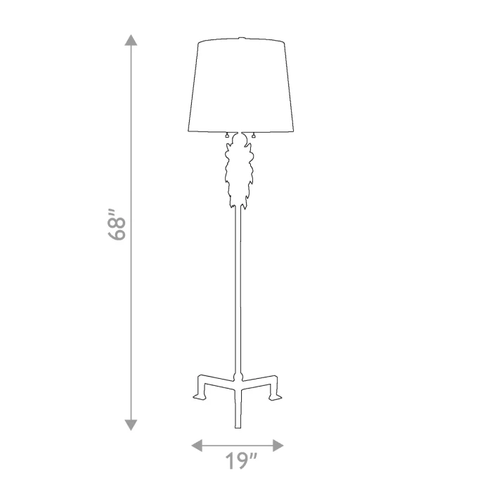 Madison Floor Lamp By Lucas +  McKearn