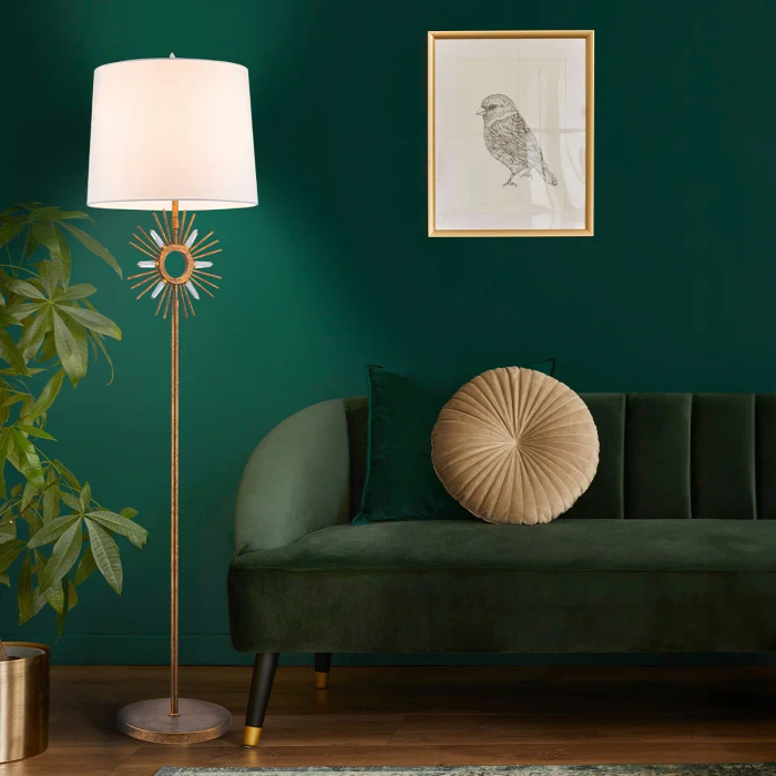 Sun King Floor Lamp By Lucas +  McKearn