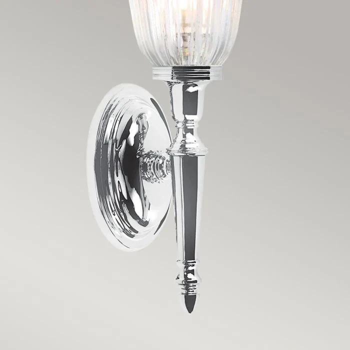 Lucas + McKearn Dryden 1 Light Bath Light in Polished Brass
