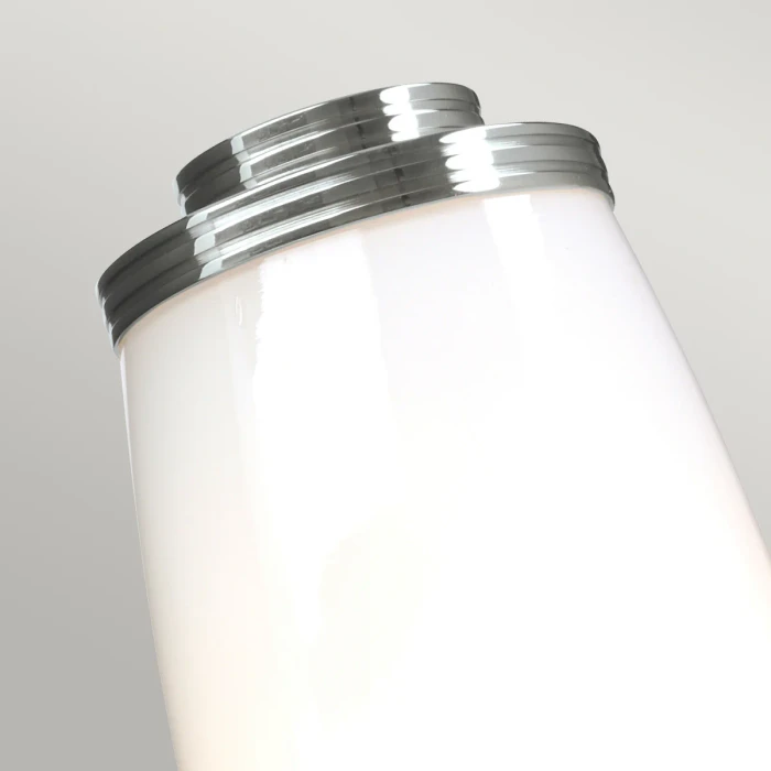 Lucas + McKearn Eliot 1 Light Bath Light in Polished Chrome