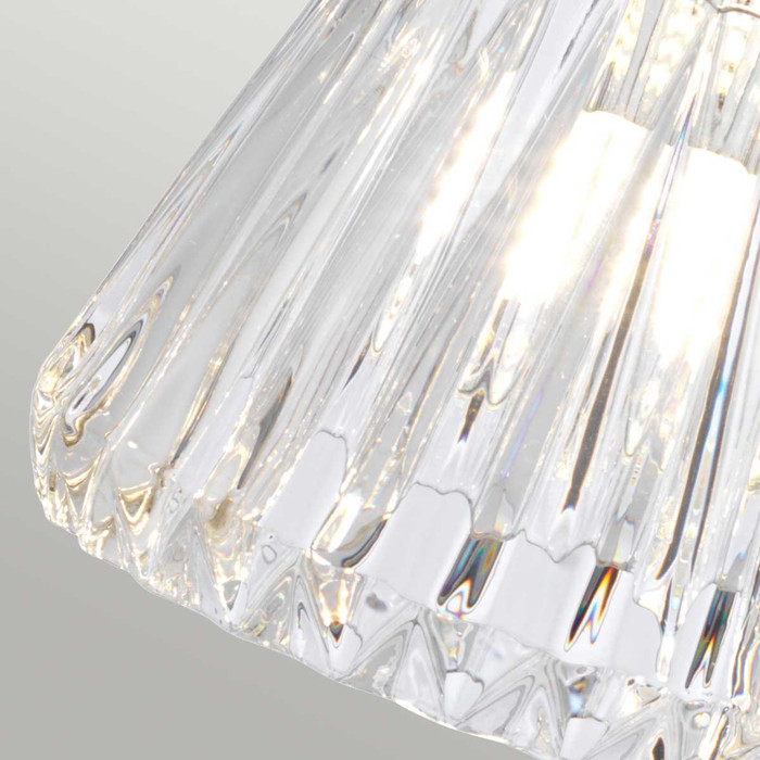 Lucas + McKearn Keynes 3 Light Bath Light in Polished Chrome