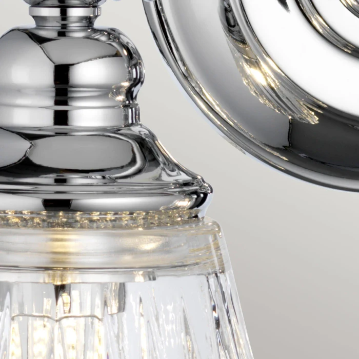 Lucas + McKearn Keynes 3 Light Bath Light in Polished Chrome