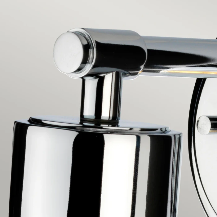 Lucas + McKearn Morvah 1 Light Bath Light in Polished Chrome 