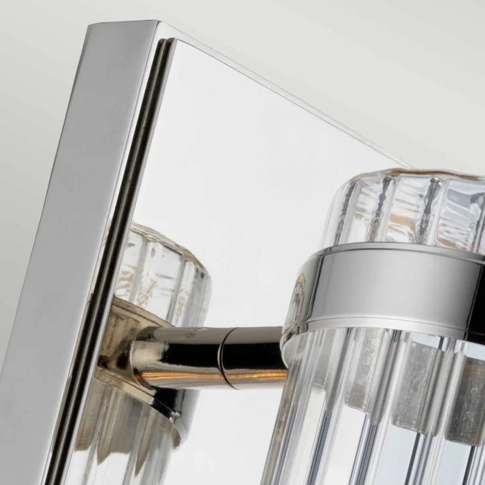 Lucas + McKearn Wellington 1 Light Bath Light in Polished Chrome 